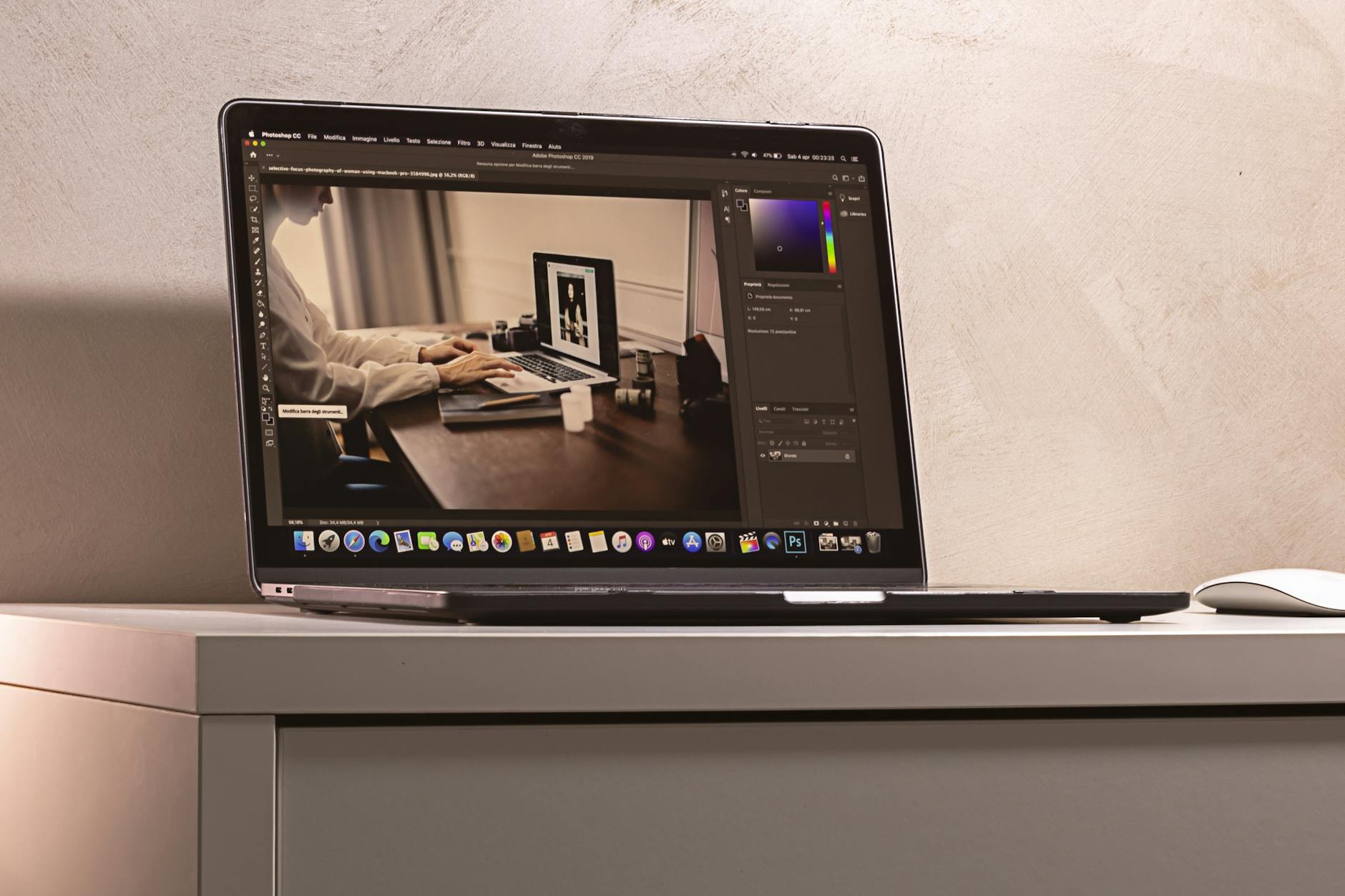 Photoshopで色を置き換える準備